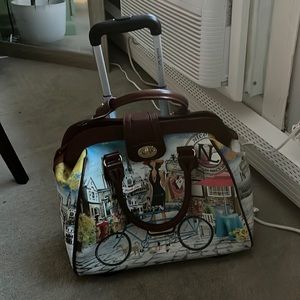 Nicole lee carpet bag